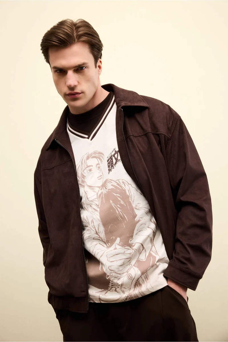 Pockets Zip-Up Jacket