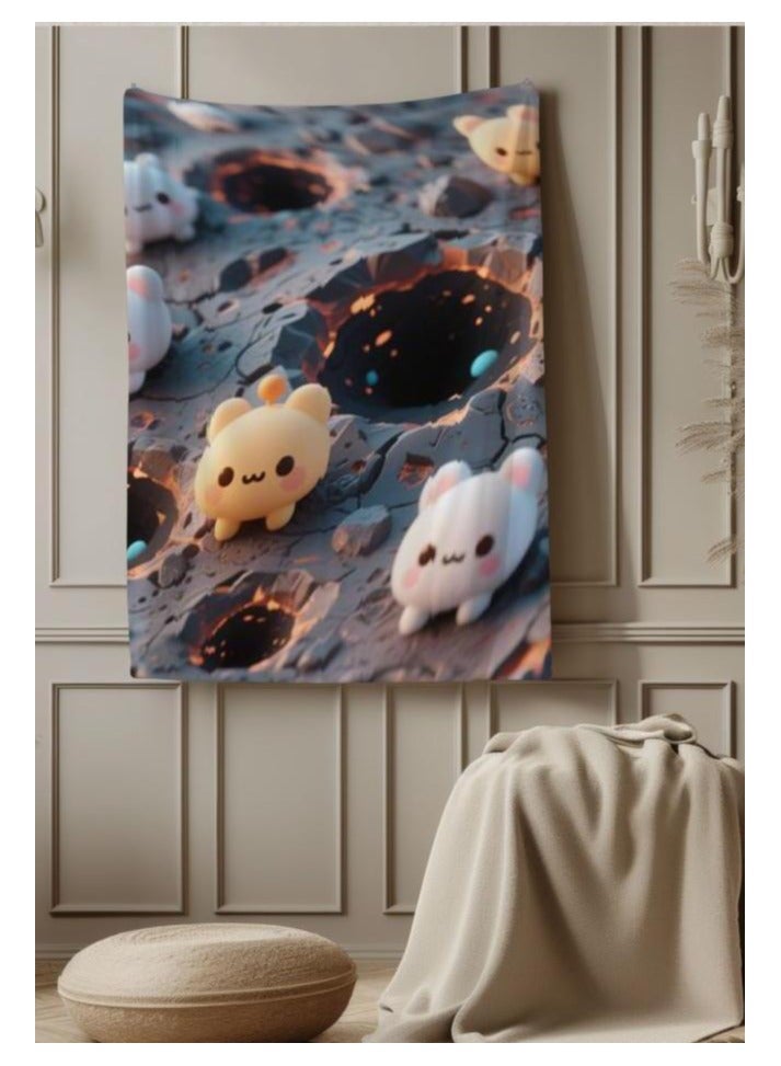 general Flannel thin blanket (warm and comfortable, suitable for sleep, gaming, dust removal and sandproof) 150cm*200cm - 21 - Image 4