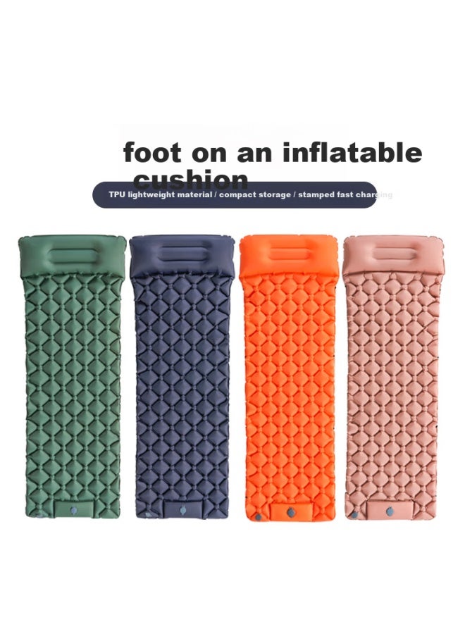 Beijilang Automatic Inflatable Outdoor Camping Air Mattress Ultra-light Portable Sleeping Pad With Foot Pump And Pillow - Image 3