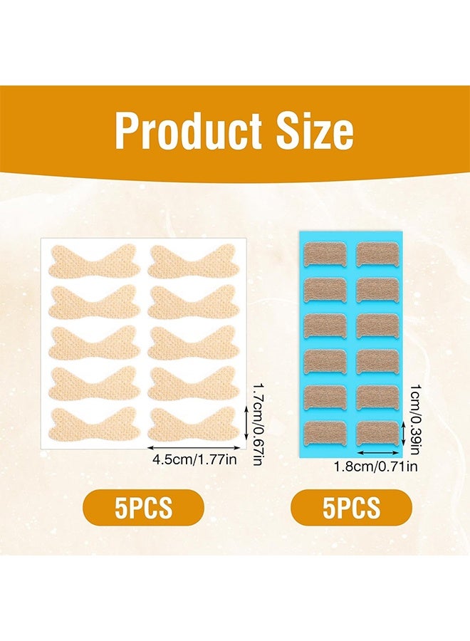 60pcs Ingrown Toenail Corrector Patch and 50pcs Ingrown Toenail Strips Breathable Ingrown Toenail Stickers Tape for Toenail Treatment Pain Relief and Correction - Image 2