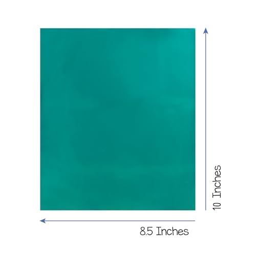 Hygloss Metallic Foil Paper - 50 Sheets 10 Assorted Metallic Foil Paper - 8.5x10 Inches - Ideal Foil Papers for Crafts - Shiny Craft Sheets - Image 5