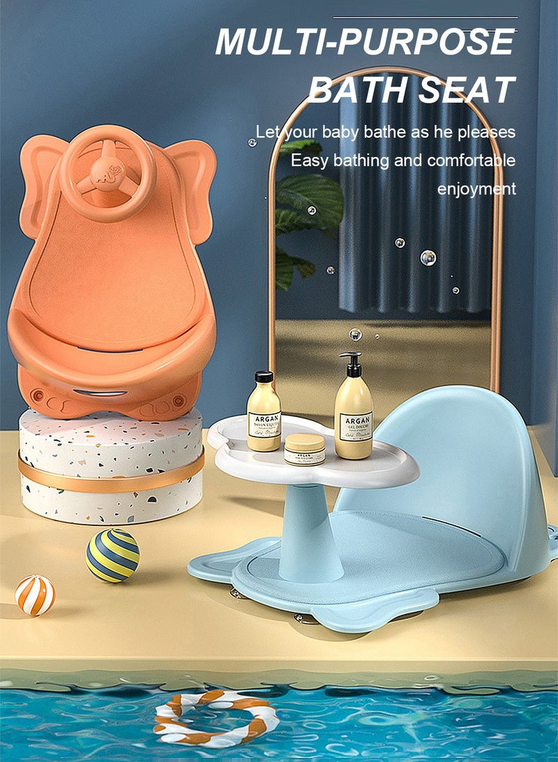 ما بيبي طفل كرسي حمام ، طفل لطيف كرسي حمام الكرتون ، قابل للفصل والتركيب طفل كرسي دش - Image 2