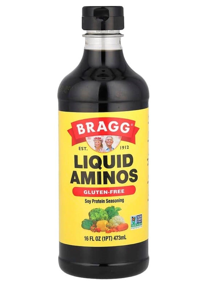 Bragg, Liquid Aminos, Soy Protein , 16 fl oz (473 ml) - Image 1