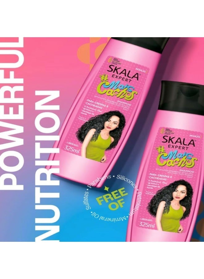 SKALA Expert Mais Cachos Shampoo and Conditioner 325 Ml Kit - Image 5