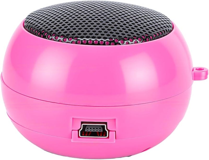 Asixxsix Portable Hamburger Speaker USB Rechargeable MP3 Player with Hanging Hole for Travel - Image 5