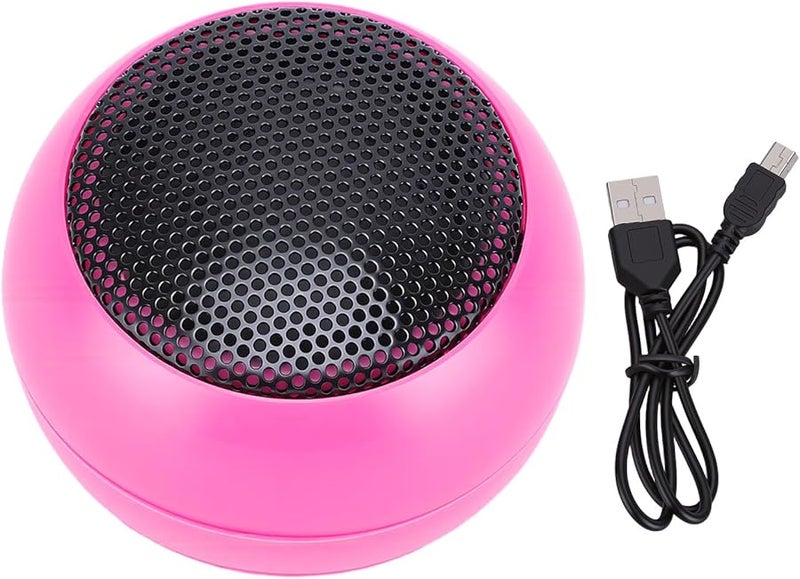 Asixxsix Portable Hamburger Speaker USB Rechargeable MP3 Player with Hanging Hole for Travel - Image 2