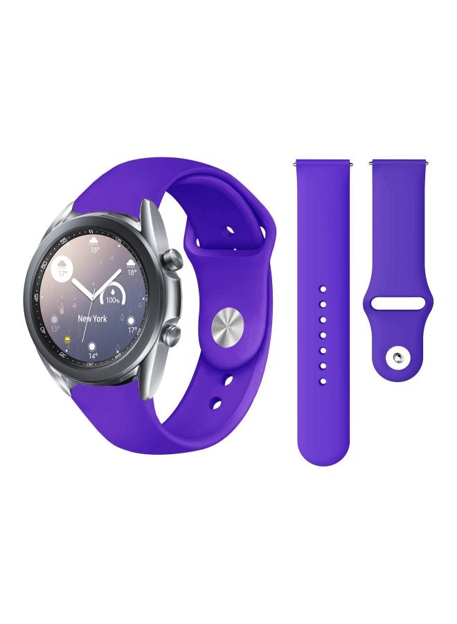 بيرفيي سوار بديل لساعة سامسونج جالاكسي 3 مقاس 41 مم أرجواني - Image 2