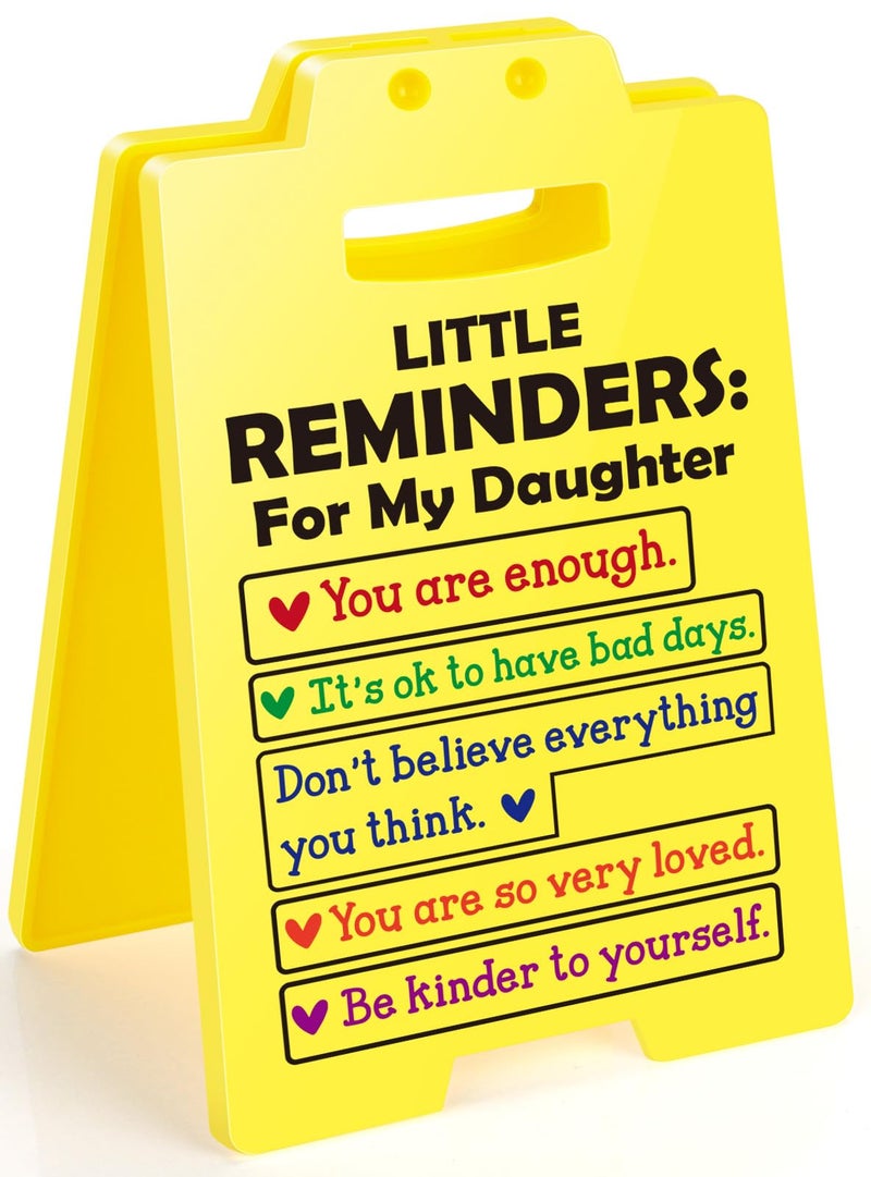 MBL Daughter Gifts for Valentines Day - Daughter Birthday Gift from Mom Dad, Motivational Inspirational Positive You Are Enough Mental Health Self Love Back to School for College Daughter Girl - Image 1