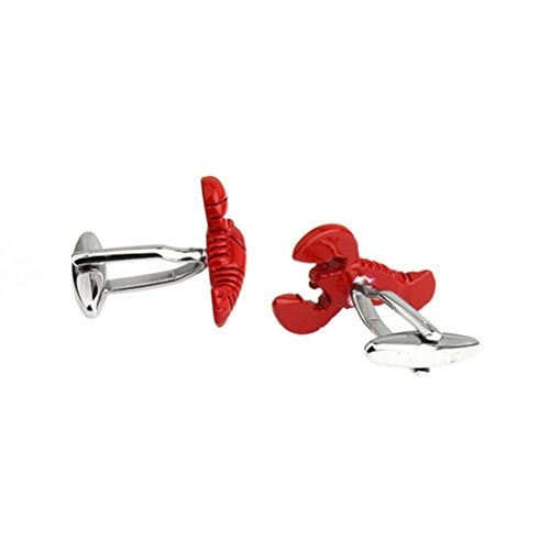 Vcufflinks Lobster Cufflink Seafood Creature Sea Marine Life Red Fish - Image 3