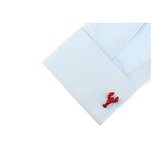 Vcufflinks Lobster Cufflink Seafood Creature Sea Marine Life Red Fish - Image 4