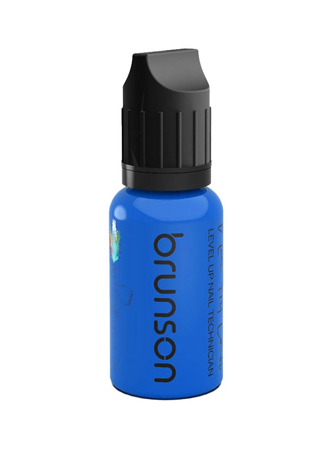 brunson Nail Art Inks Airbrush Paint Acrylic Paint Nail Polish Pigments For Model Hobby Craft Leather & Shoe Painting Nail Stencils Painting 15Ml Bottle Nail Tools Azure Blue