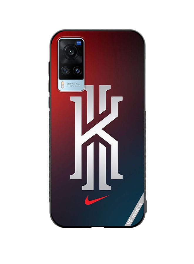 VR CREATIVE Protective Case Cover For Vivo X60 Kyrie Irving Logo Design Multicolour - Image 1