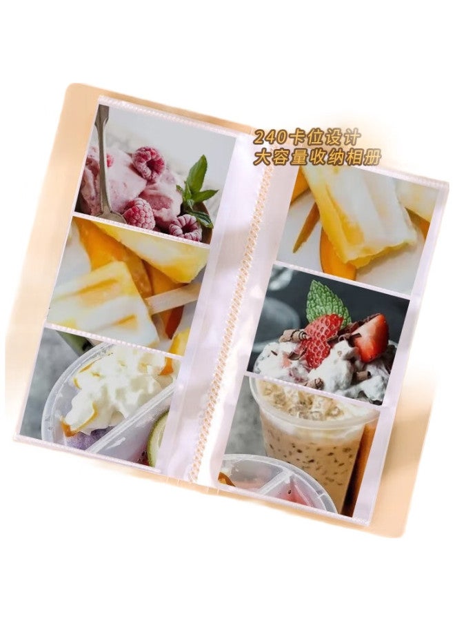 Tatanice Photo Album, Classic And Elegant Collection Book, Simple And Portable, 3-Inch 240Gb (3Gb Per Page) Photo Book - Image 2