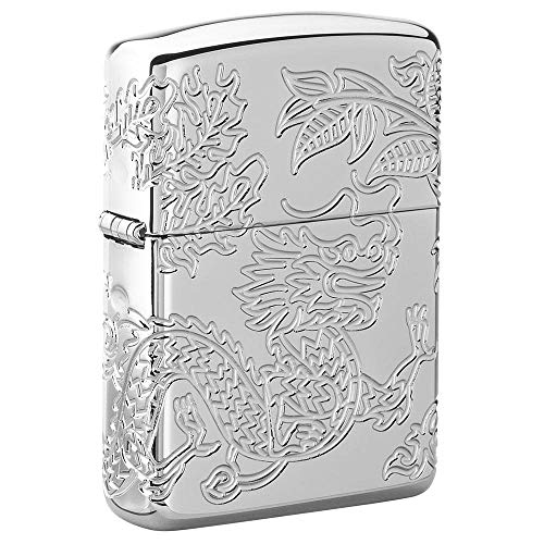 Zippo Armor Dragon and Phoenix Design Pocket Lighter - Image 1