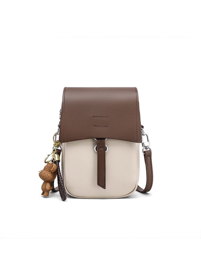 Viney Leather Phone Bag, Stylish Handbag, Women's Brand Shoulder Crossbody Bag, Birthday Gift For Girlfriend, Qixi Festival Gift - Image 3