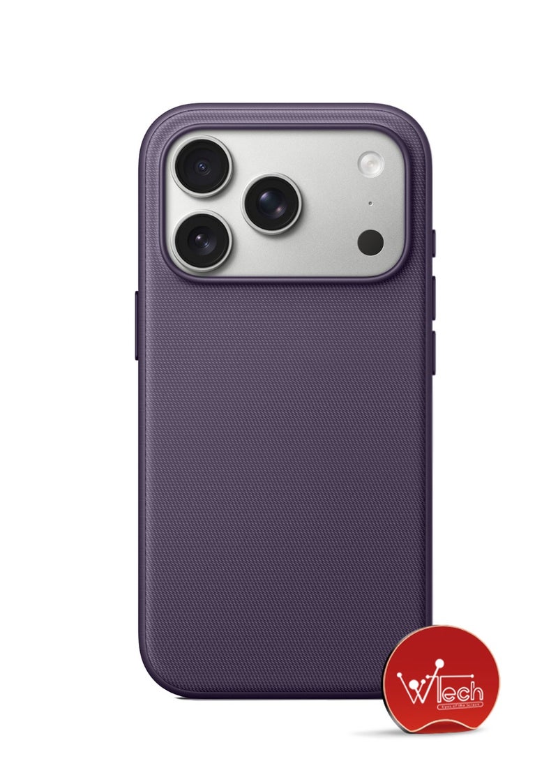 دبليو تيك أبل آيفون 17 برو 5G 2025 من تك ويفن مع غطاء واقٍ ماج سيف (MCMPMN) - بنفسجي - Image 2