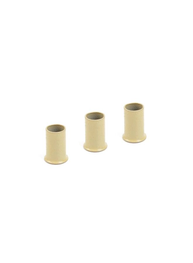 YTBYT 500 Pcs 3.4 mm Micro Link Ring Copper Tubes Beads Locks for I-Tip Human Hair Extensions (Blonde) - Image 3