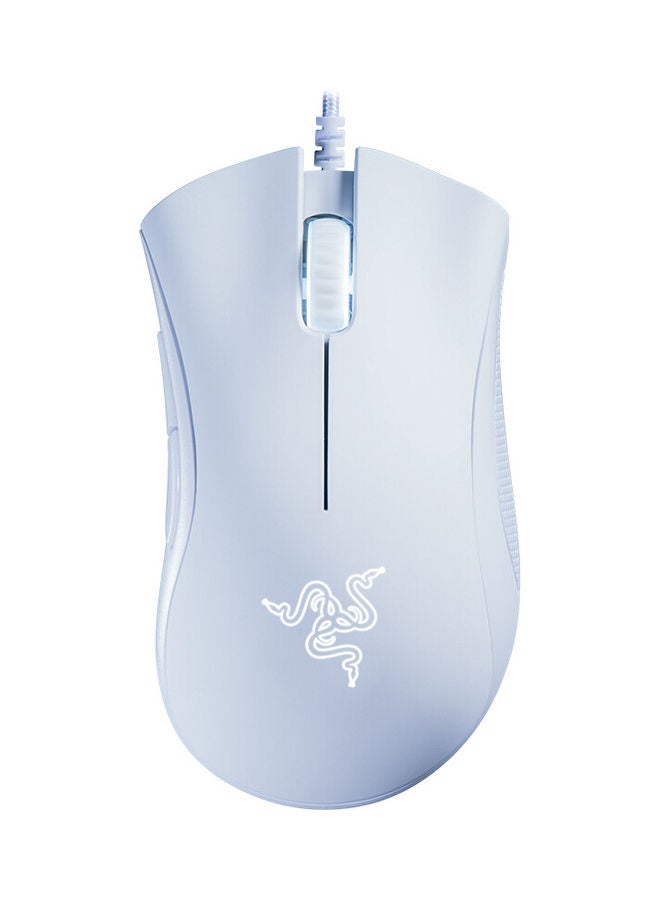 Razer DeathAdder Essential Wired Gaming Mouse 6400DPI Optical Sensor 5 Independently Programmable Buttons Ergonomic Design(White) - Image 1