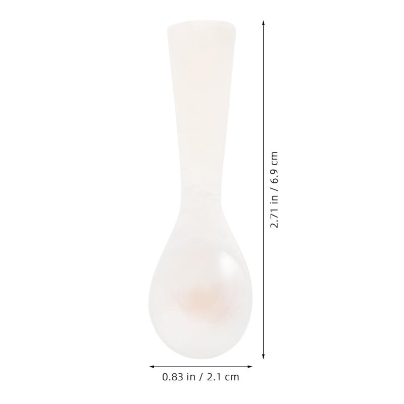 Zerodeko 3 Inch Mother of Pearl Caviar Spoons Set 3 for Dining - Image 3