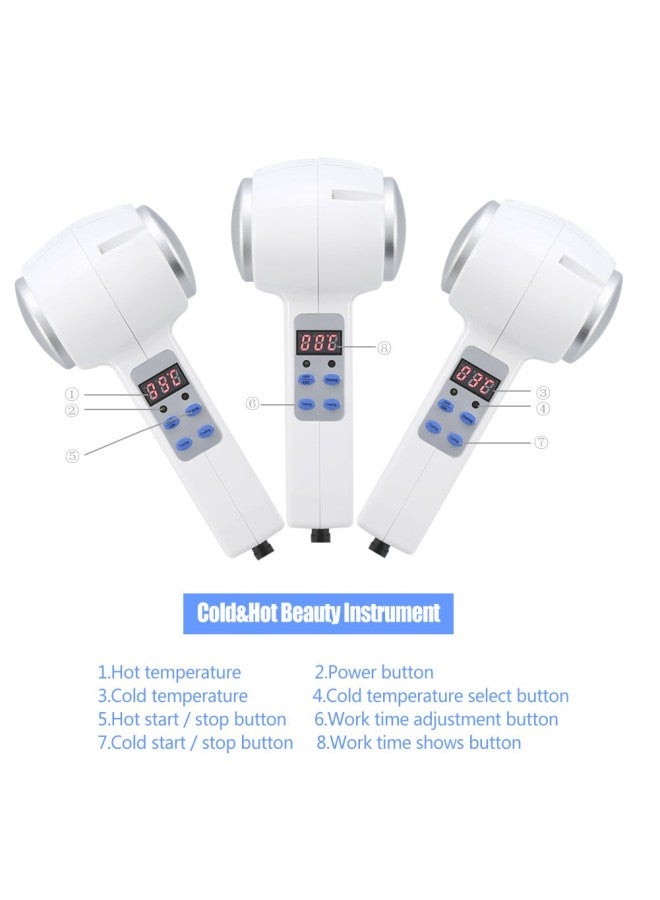klarako Hot & Cold Hammer Face Massager, Facial Rejuvenation Massage Face Skin Lifting Beauty Machine - Image 3