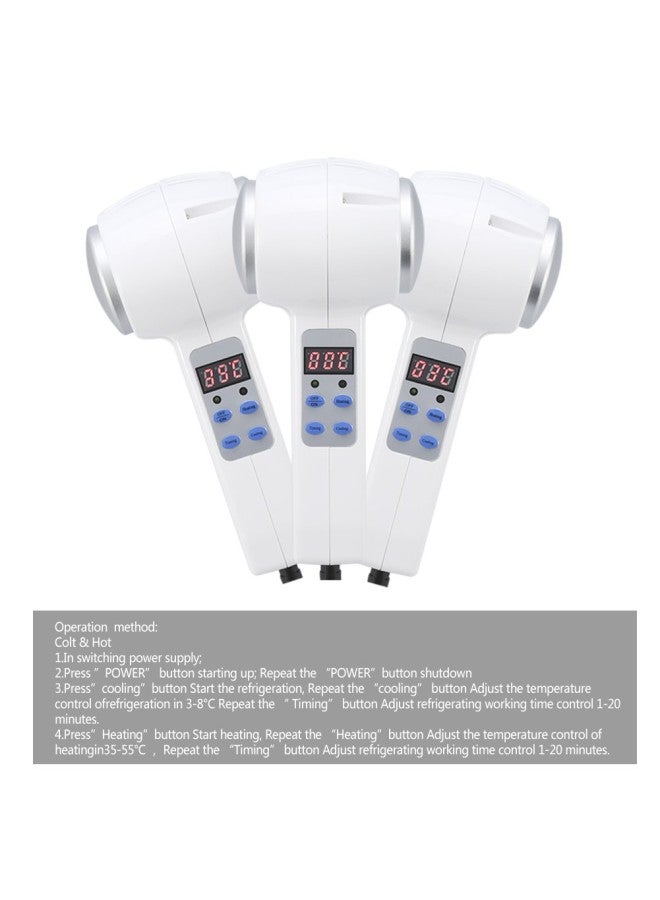 klarako Hot & Cold Hammer Face Massager, Facial Rejuvenation Massage Face Skin Lifting Beauty Machine - Image 2