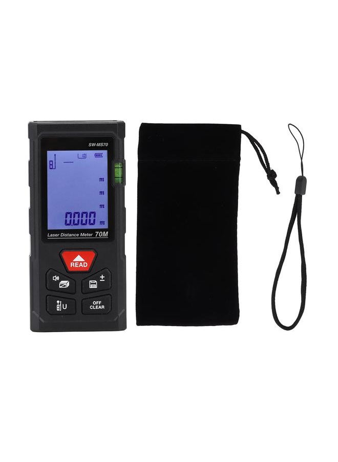 Thoraya Handheld Infrared Laser Distance Meter Rangefinder High Accuracy Range Measuring Gauge for Construction SW‑MS70(70m Measurement Range)  - Image 1