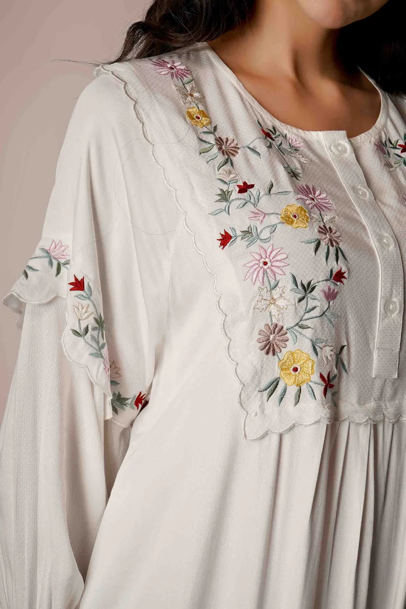 After Dark Eloise, Embroidered Dress