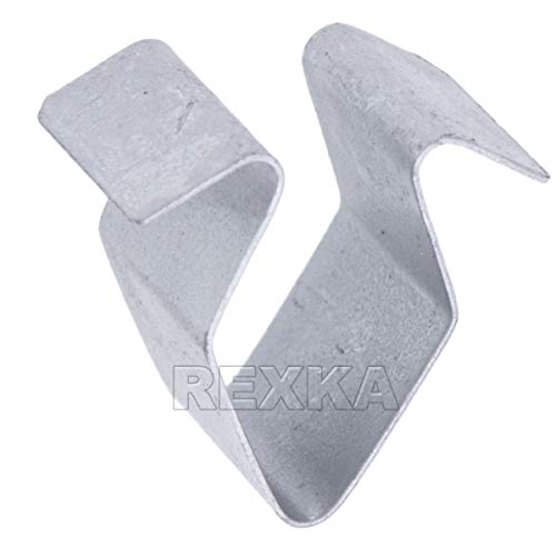 Rexka ركسكا 30 قطعة مشابك تثبيت 4A0-867-276-B متوافقة مع أودي وفولكس فاجن جولف، جي تي آي، جيتا، باسات، فايتون، R32، رابيت، تيغوان، توارغ، A3، A4، A5، A6، A7، A8، Q3، Q5، Q7، Q8، RS4، RS5، S3، S4، S5، S6، S7، S8 - Image 1