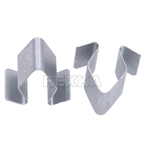 Rexka ركسكا 30 قطعة مشابك تثبيت 4A0-867-276-B متوافقة مع أودي وفولكس فاجن جولف، جي تي آي، جيتا، باسات، فايتون، R32، رابيت، تيغوان، توارغ، A3، A4، A5، A6، A7، A8، Q3، Q5، Q7، Q8، RS4، RS5، S3، S4، S5، S6، S7، S8 - Image 2