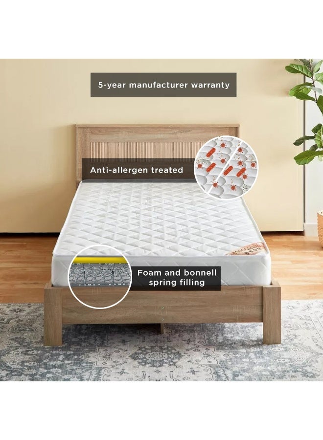 Home Box مرتبة سليب إيزي آي ماجنا لوكس من رغوة عالية المرونة ونابض بونيل مزدوج - 120x200x22 سم مع ضمان 5 سنوات - Image 4