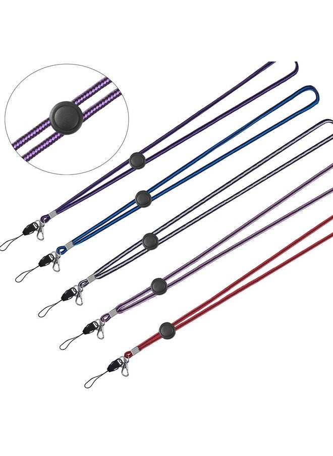 Lanyards With Id Holder For Women Keys Cruise Lanyard Adjustable Office Neck Purple Lanyards String For Key Kids Men Cell Phones Usb Whistles Nylon Black Blue Red Pink Pack Of 5 - pzsku/ZA594EC7F30E7F7F15DDEZ/45/_/1720701604/c9a415c4-eb27-4419-a459-69f10feb64b8