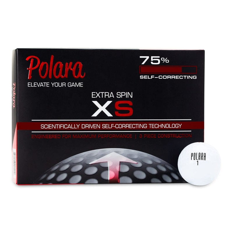 Polara Ultimate Straight Premium Golf Balls | Hook and Slice Correction | Handicap Range 12+ | Perfect for Recreational Golfers | 1 Dozen (12-Balls) | 2pc Construction of Central Core and Outer Cover - Image 1