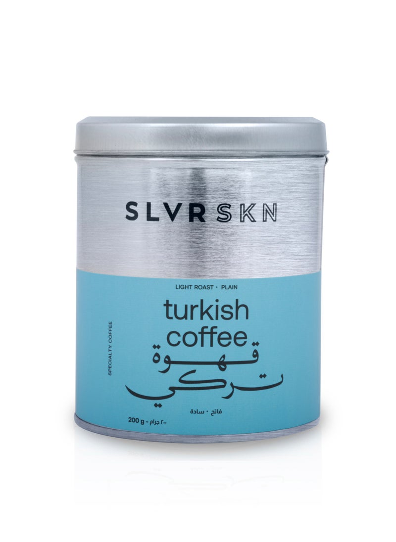 SLVRSKN Turkish Coffee - Light Roast Plain -  200g - pzsku/ZA594F26B2999A7B019DBZ/45/_/1737030219/21dd21a9-6472-45f3-8c35-f285c3cfce14