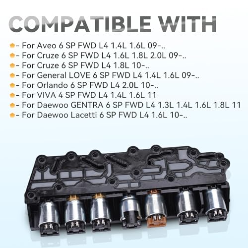 KALANBAY Transmission Solenoid Valve For Chevy Malibu Cruze Equinox,Buick Regal LaCrosse Saab Satur Replace 6T30 6T40 6T45 6T50 - Image 3