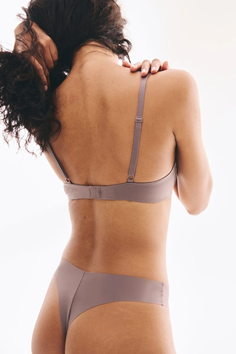 H&M  Non-wired microfibre push-up bra for Women | Best Price UAE