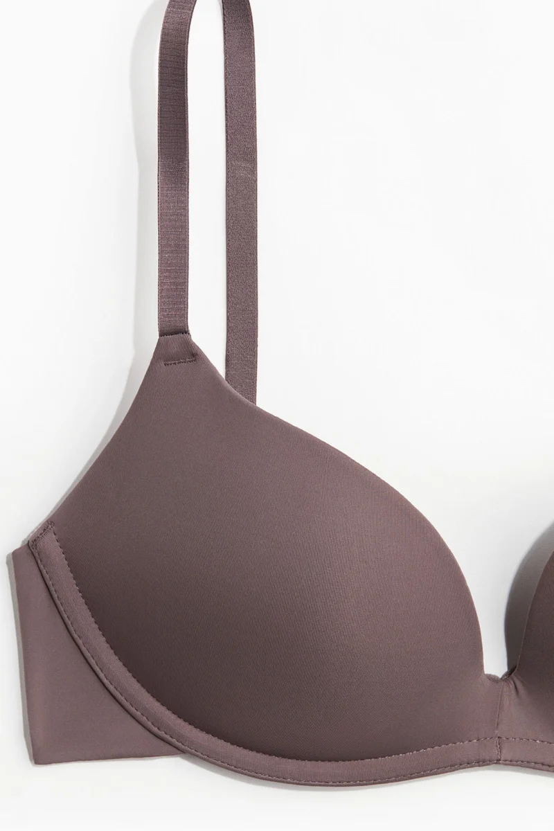 H&M  Non-wired microfibre push-up bra for Women | Best Price UAE