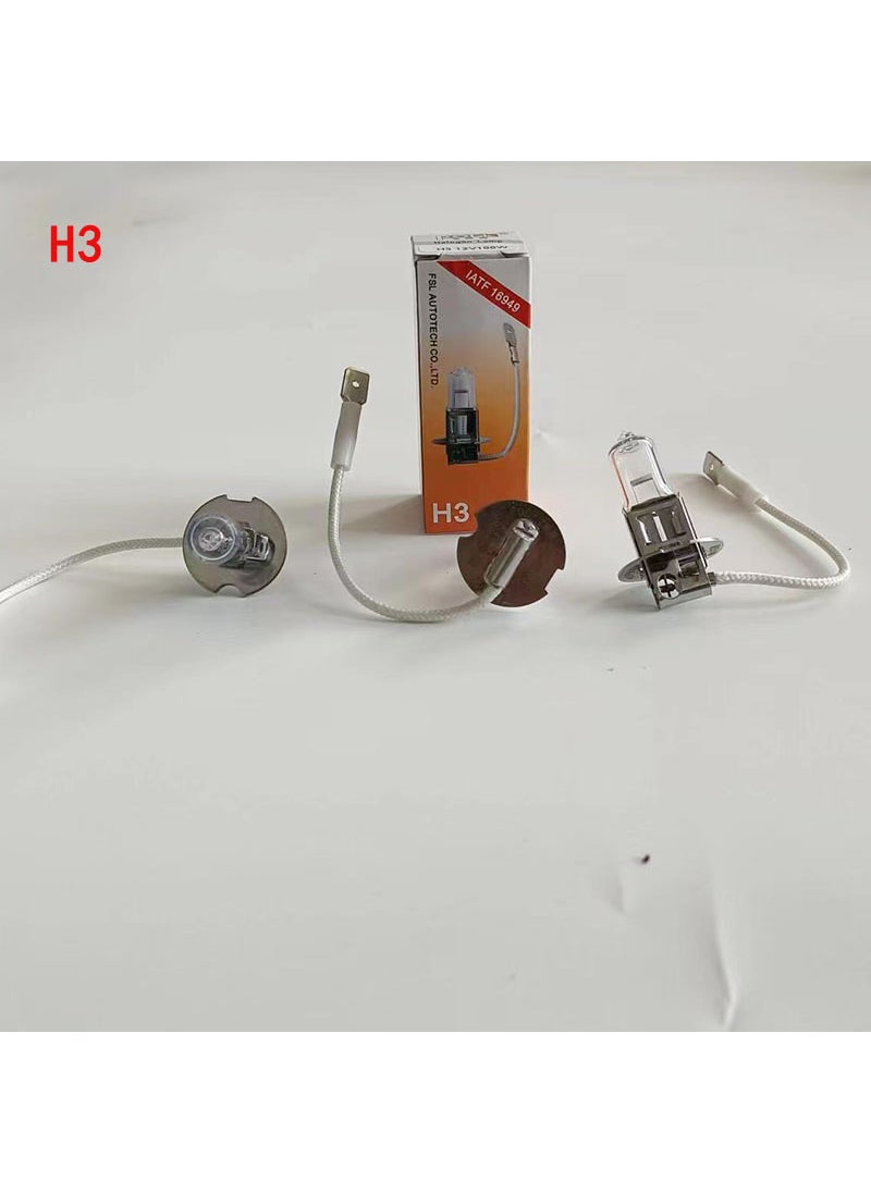 Generic High-Brightness 12V Car Bulbs H1 H3 H7 H4 H8 H11 H3 12V 100W 