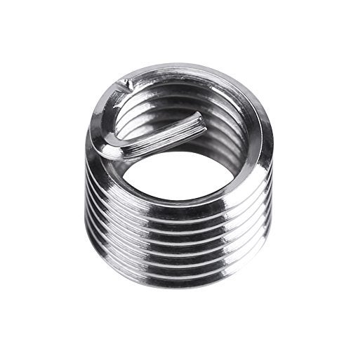 Bewinner Thread Repair Kit, M5/M6/M8 Metric Thread Repair Insert Coil Helicoil for Auto Repair Kit (Pack of 30Pcs) (M8) - Image 4