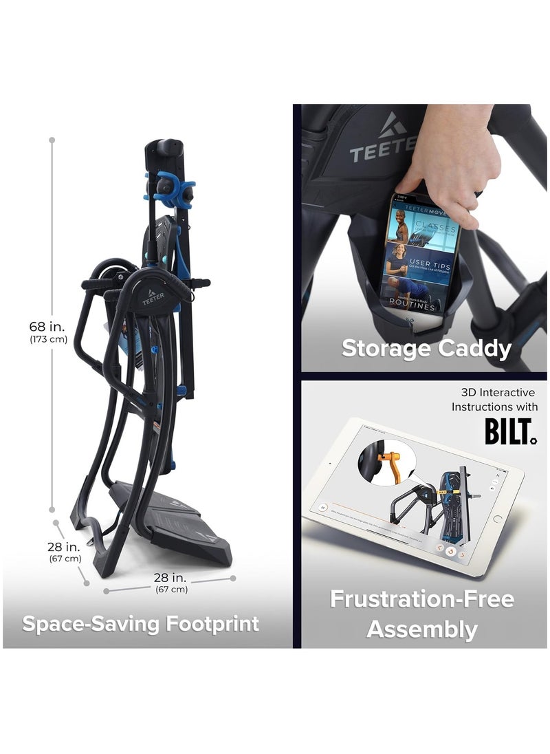 Teeter - Fitspine Lx9 Inversion Table, Deluxe Easy-To-Reach Ankle Lock, Back Pain Relief Kit, Fda-Registered - Image 1