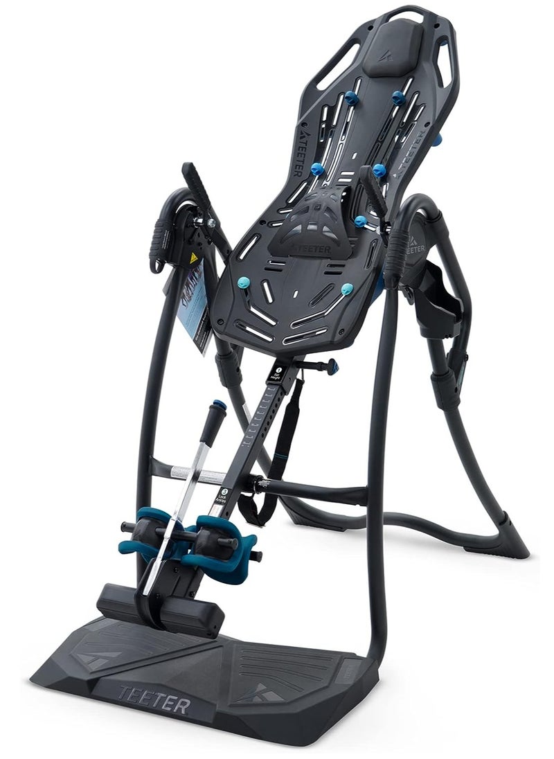 Teeter - Fitspine Lx9 Inversion Table, Deluxe Easy-To-Reach Ankle Lock, Back Pain Relief Kit, Fda-Registered - Image 1