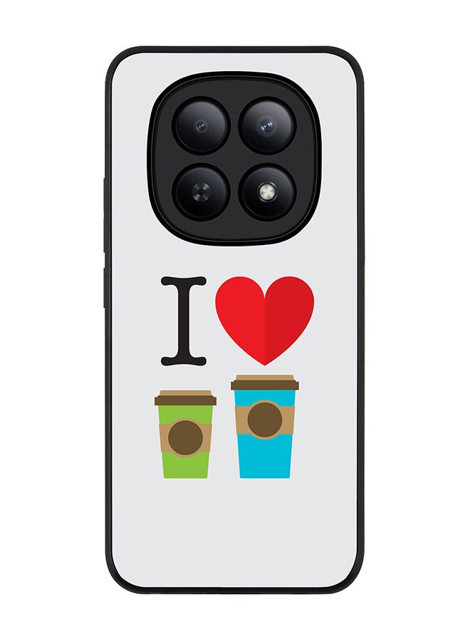 For Xiaomi Redmi Note 15 5G / Poco M8 Case,Slim fit Camera Protection, Shockproof Thin Phone cover  - I Love Coffee