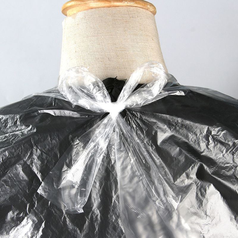 50PCS Disposable Waterproof Hair Salon Capes Haircut Apron Salon Shampoo Cape Salon Gown for Barbershop - Image 3