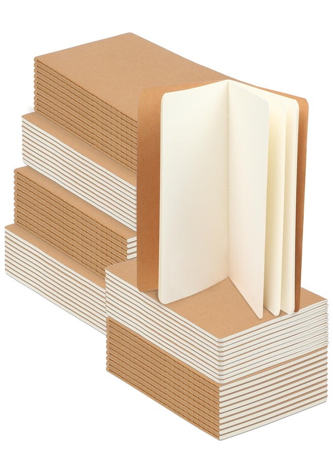 miikoul 60 Pcs Blank Kraft Notebooks - Image 1