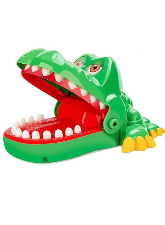 أسنان التمساح لعبة طبيب أسنان تمساح عض الأصابع، لعبة مسلية ومسلية للأطفال، 15.49x12.45x7.49 سم - Image 1