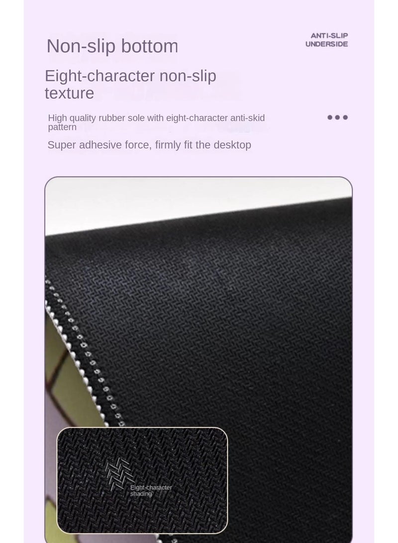 Y&D Kuromi Girls Gift Gaming Mouse Pad Extended Large Mat Desk Pad Stitched Edges Mousepad Long Mouse Pad And Non-Slip Rubber Base Mice Pad 900X400X4mm - Image 3