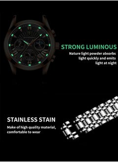 Men’s Analog Stainless Steel Quartz Watch 40mm - pzsku/ZA595CADEB679812BD7ECZ/45/_/1697531097/227a0e97-bd73-44ca-8541-c6b334123247