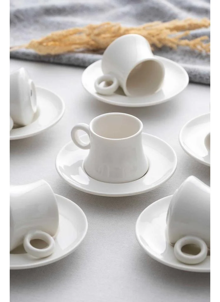 Acar PORJ-05221 Adelle 6-Piece Coffee Cup Set