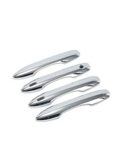 Generic Chrome handle cover Toyota Camry  2019 2020 2021 2022 2023 with fingerprint and corolla and avallon  - Image 1