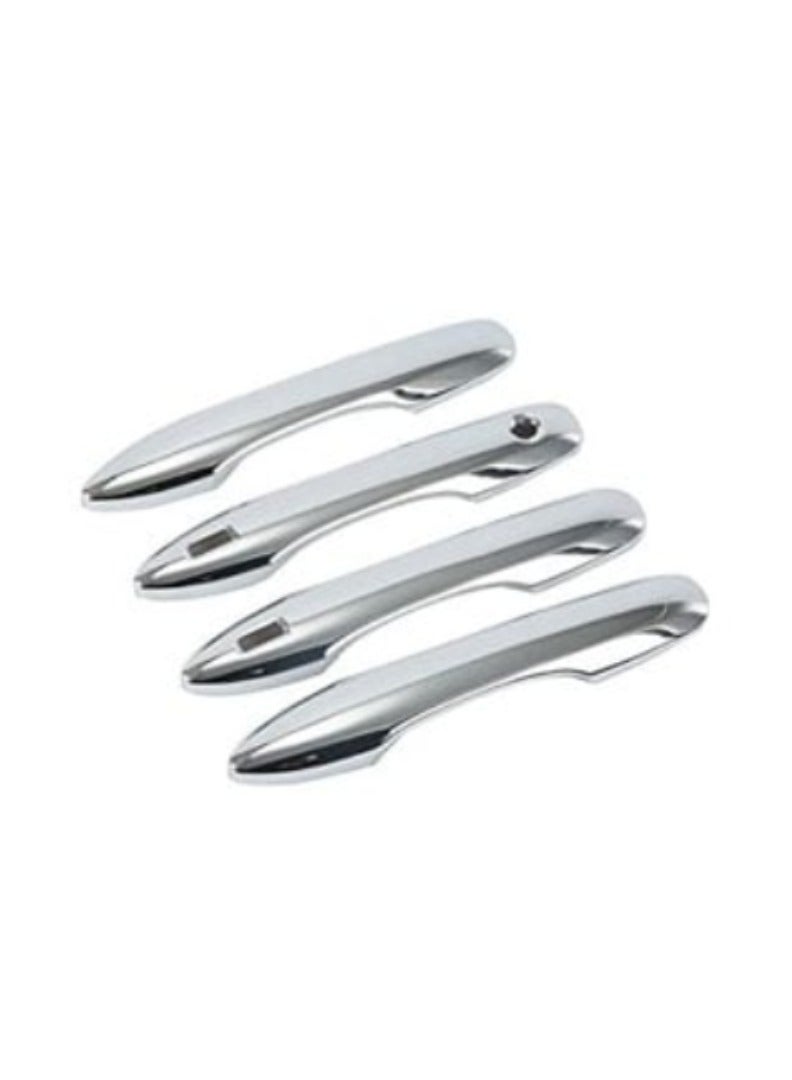 Generic Chrome handle cover Toyota Camry  2019 2020 2021 2022 2023 with fingerprint and corolla and avallon  - Image 1