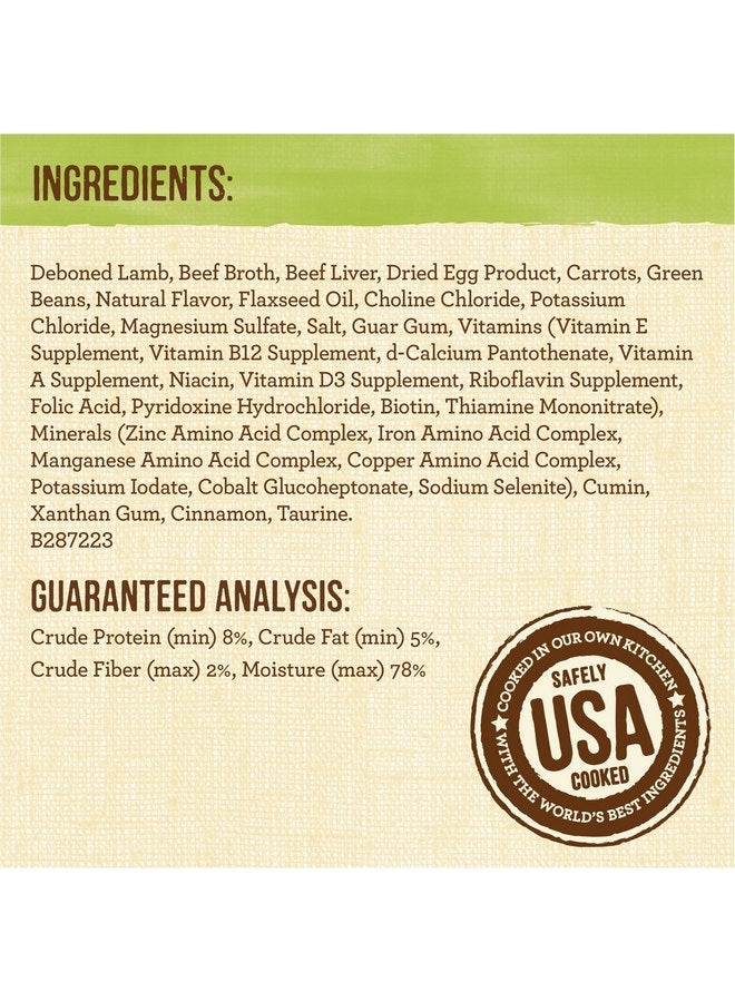 ميريك طعام كلاب رطب ممتاز خالٍ من الحبوب من Merrick Lil' Plates Petite Pates، طعام كلاب صغير طبيعي وناعم، عشاء لحم الضأن - (عبوة من 24 علبة) 3 أونصة - Image 5